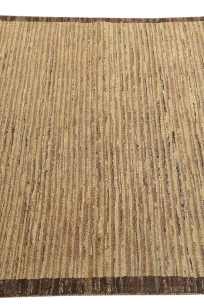 4' x 6' 2 Hand Knotted Kashkuli Gabbeh Oriental Wool Rug