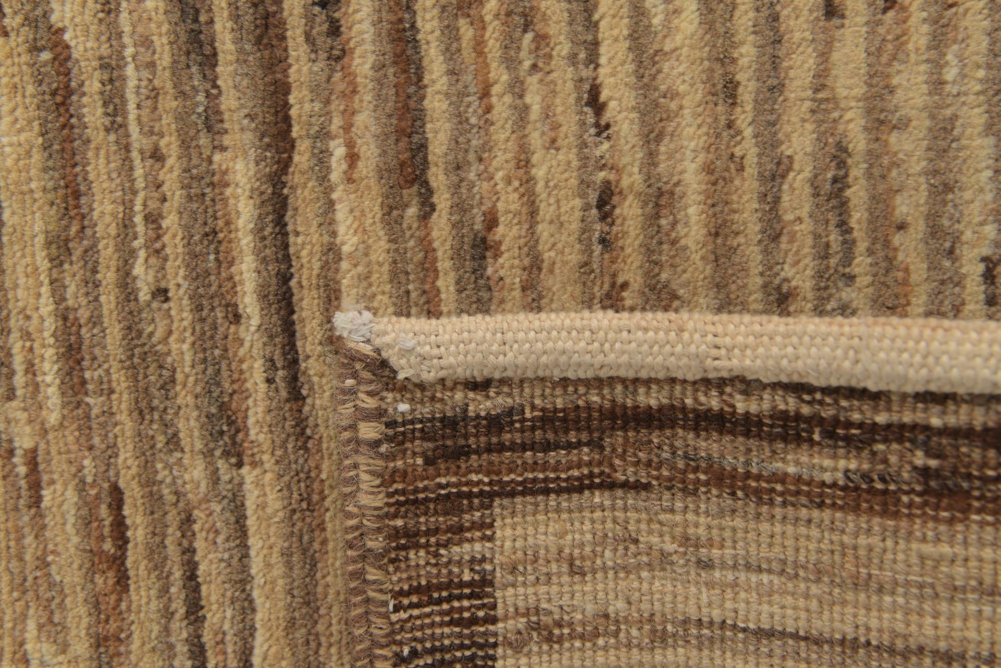 4' x 6' 2 Hand Knotted Kashkuli Gabbeh Oriental Wool Rug