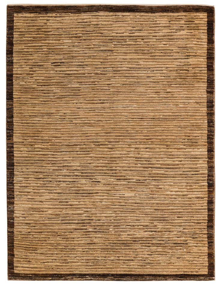 Detail image of 4' x 6' 2 Hand Knotted Kashkuli Gabbeh Oriental Wool Rug