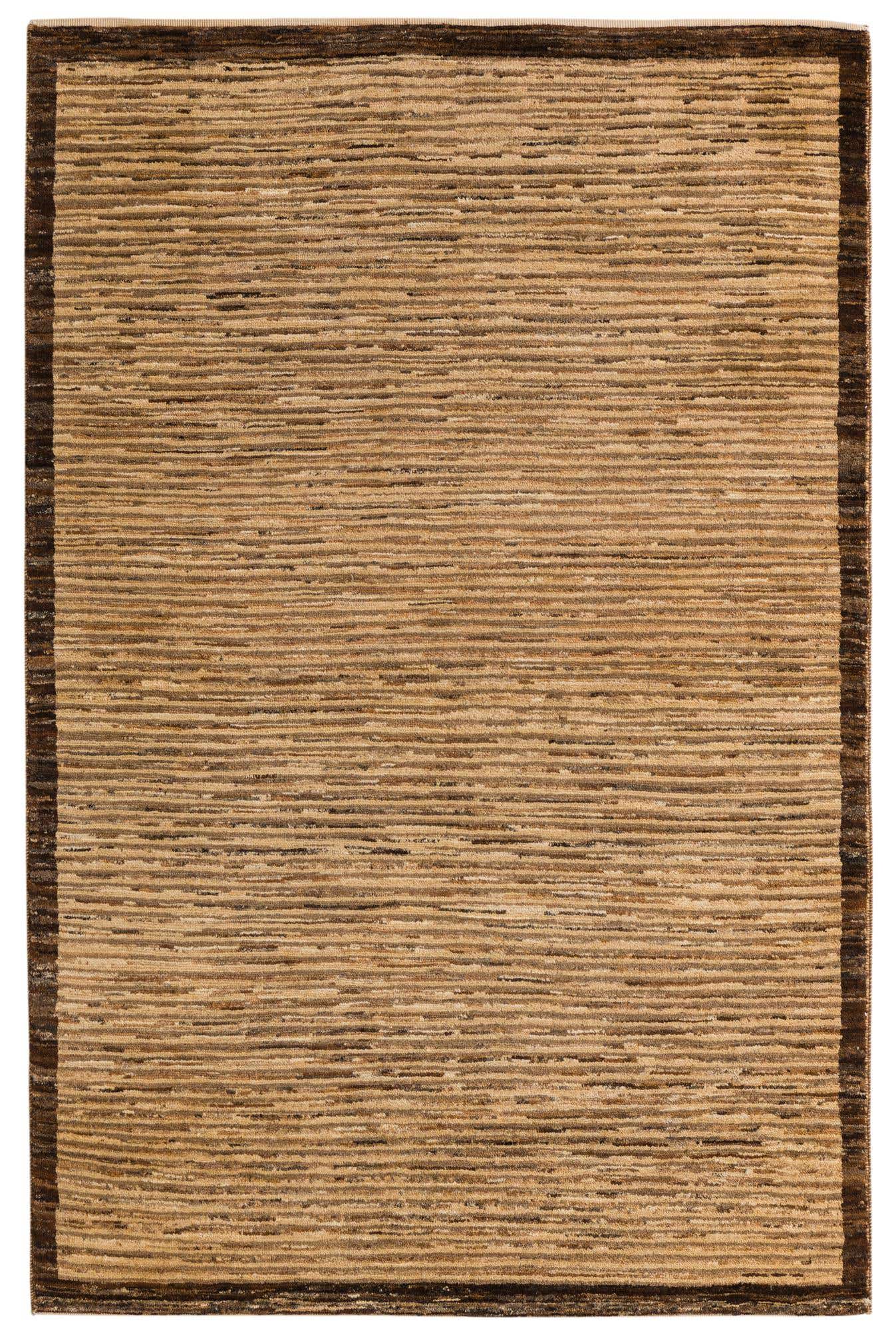 4' x 6' 2 Hand Knotted Kashkuli Gabbeh Oriental Wool Rug