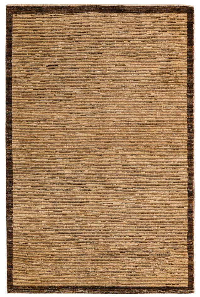 Detail image of 4' x 6' 2 Hand Knotted Kashkuli Gabbeh Oriental Wool Rug