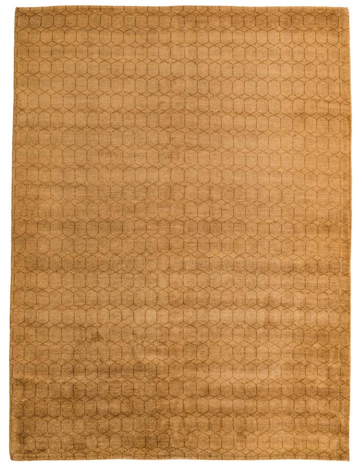 Detail image of 5' 7 x 8' Hand Knotted Kashkuli Gabbeh Oriental Wool Rug