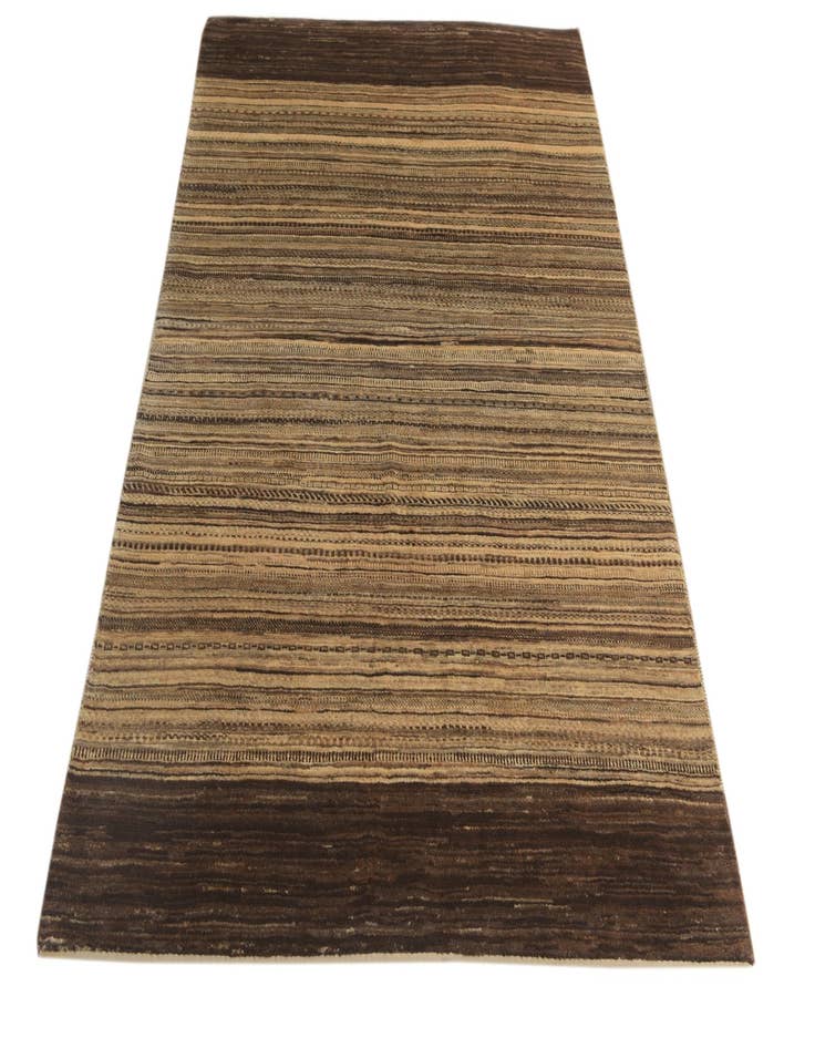 Detail image of 4' 6 x 6' 8  Hand Knotted Kashkuli Gabbeh Oriental Wool Rug