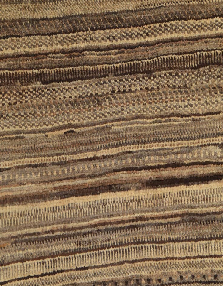 Detail image of 4' 6 x 6' 8  Hand Knotted Kashkuli Gabbeh Oriental Wool Rug