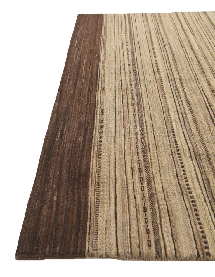 Detail image of 5' 6 x 8' 2  Hand Knotted Kashkuli Gabbeh Oriental Wool Rug