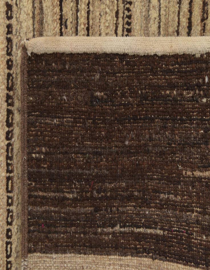 Detail image of 5' 6 x 8' 2  Hand Knotted Kashkuli Gabbeh Oriental Wool Rug