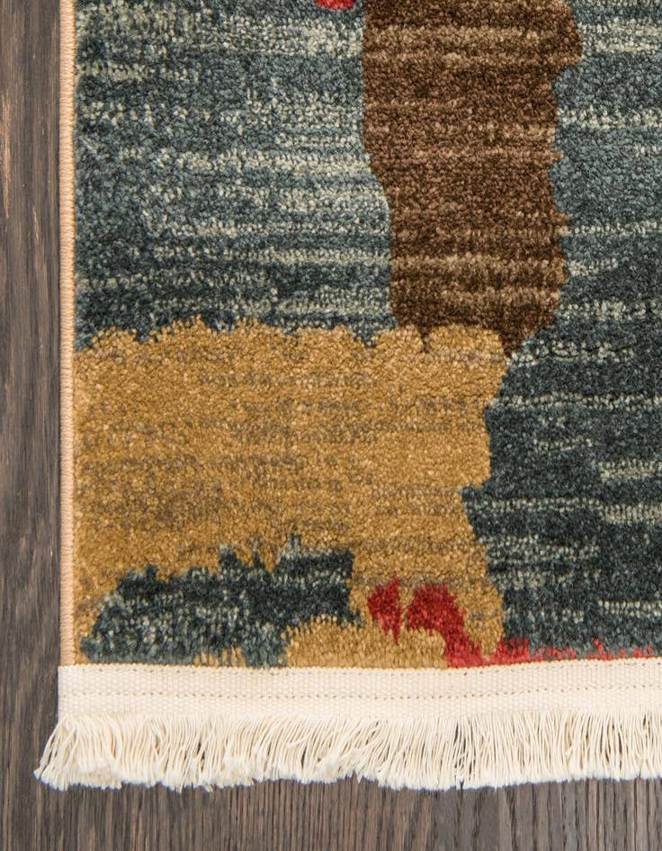 Detail image of 5' x 8' Kashkuli Gabbeh Rug