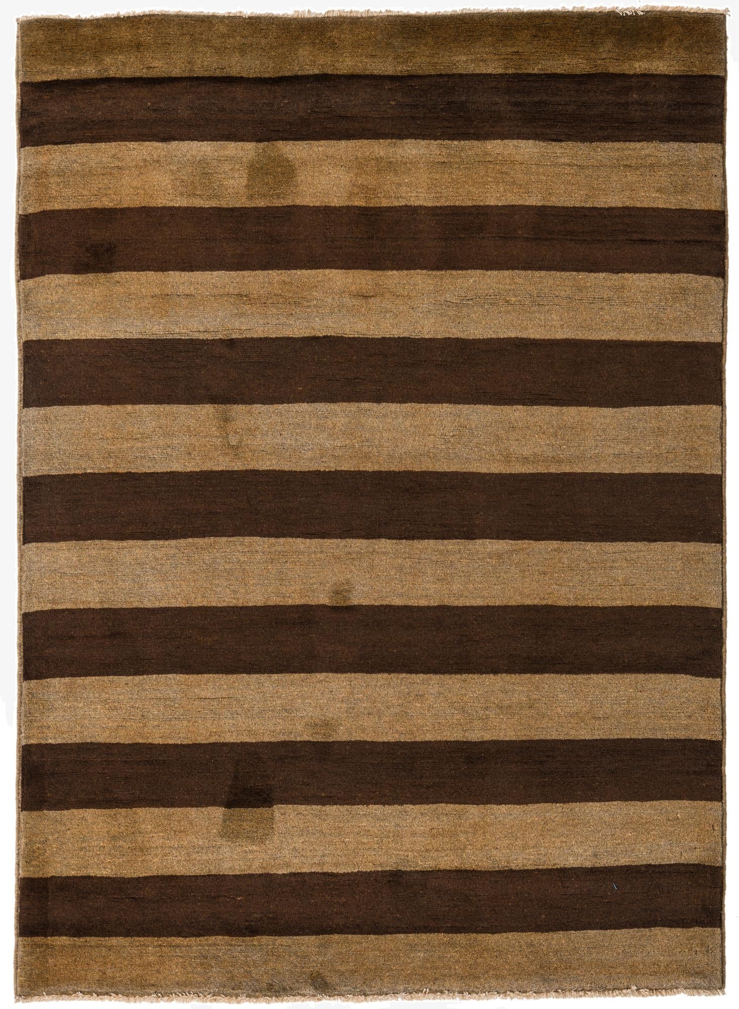 5' 1 x 6' 10  Hand Knotted Kashkuli Gabbeh Rug