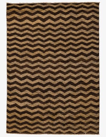 4' 8 x 6' 7 Hand Knotted Kashkuli Gabbeh Rug