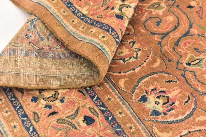 9' 7 x 13' 4 Hand Knotted Kashmar Persian Wool Rug