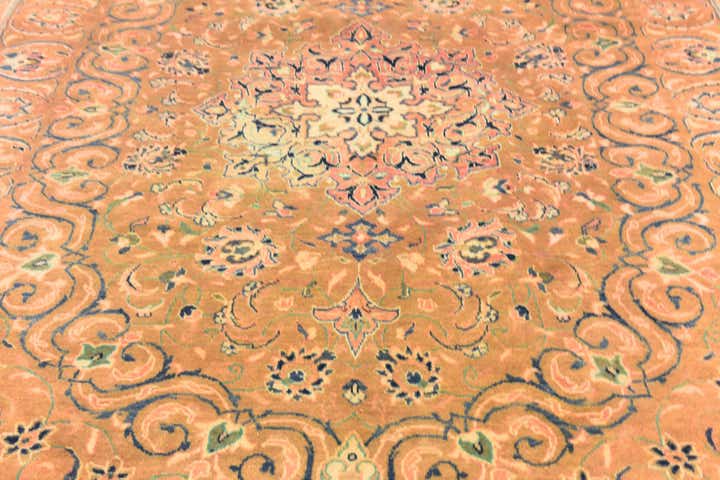 9' 7 x 13' 4 Hand Knotted Kashmar Persian Wool Rug