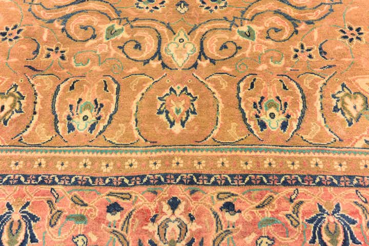 9' 7 x 13' 4 Hand Knotted Kashmar Persian Wool Rug