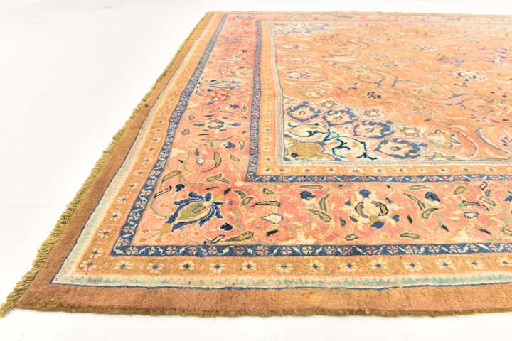 9' 7 x 13' 4 Hand Knotted Kashmar Persian Wool Rug