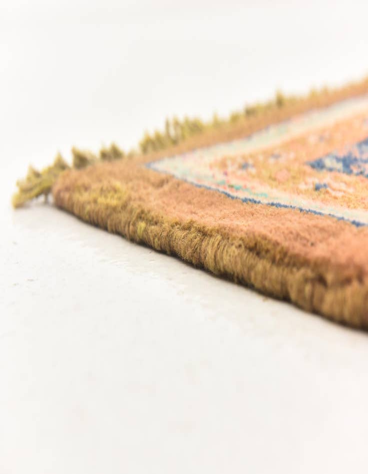 Detail image of 9' 7 x 13' 4  Hand Knotted Kashmar Persian Wool Rug