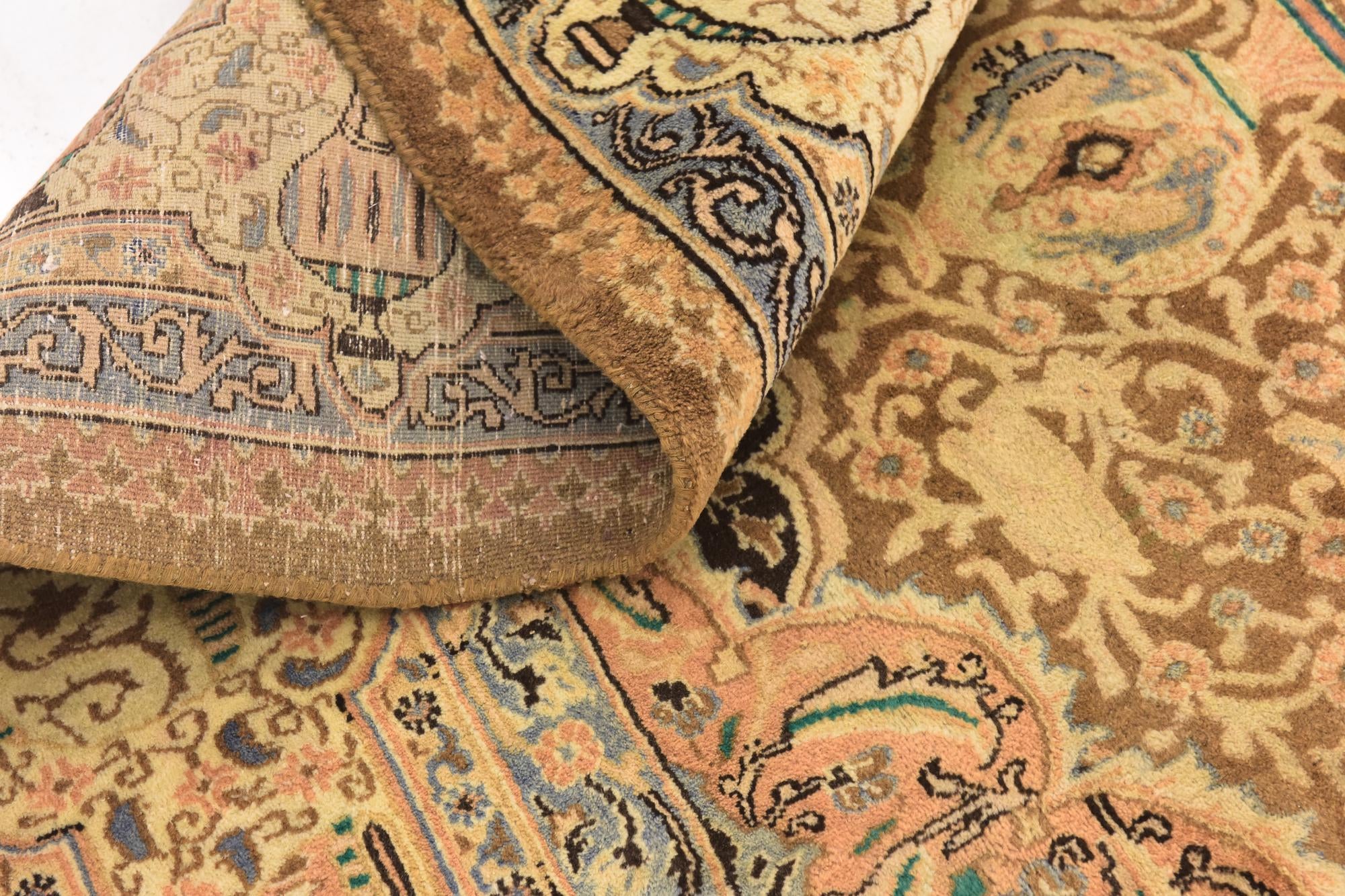 295cm x 390cm Hand Knotted Kashmar Persian Wool Rug