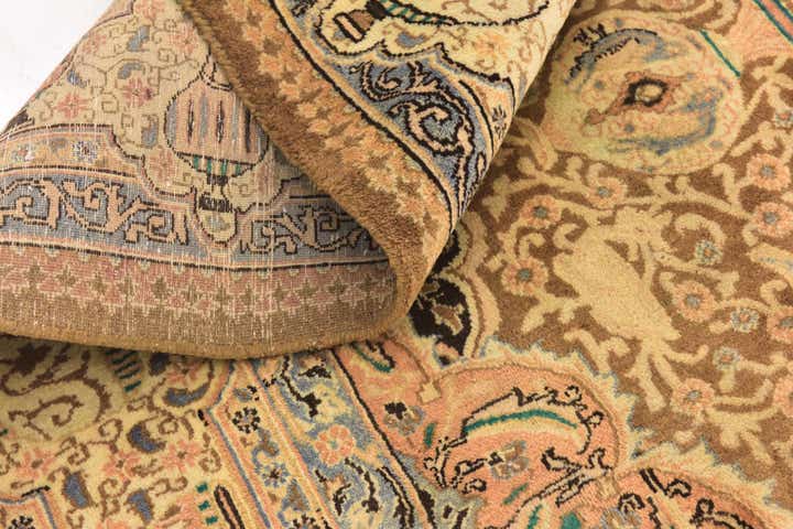 295cm x 390cm Hand Knotted Kashmar Persian Wool Rug