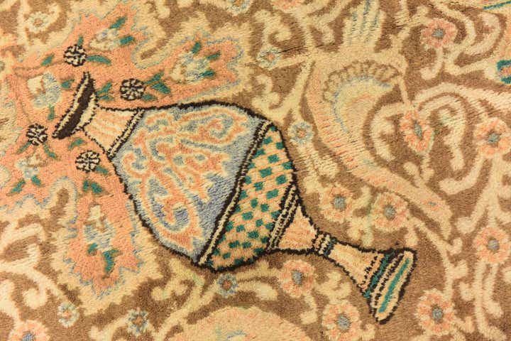 295cm x 390cm Hand Knotted Kashmar Persian Wool Rug
