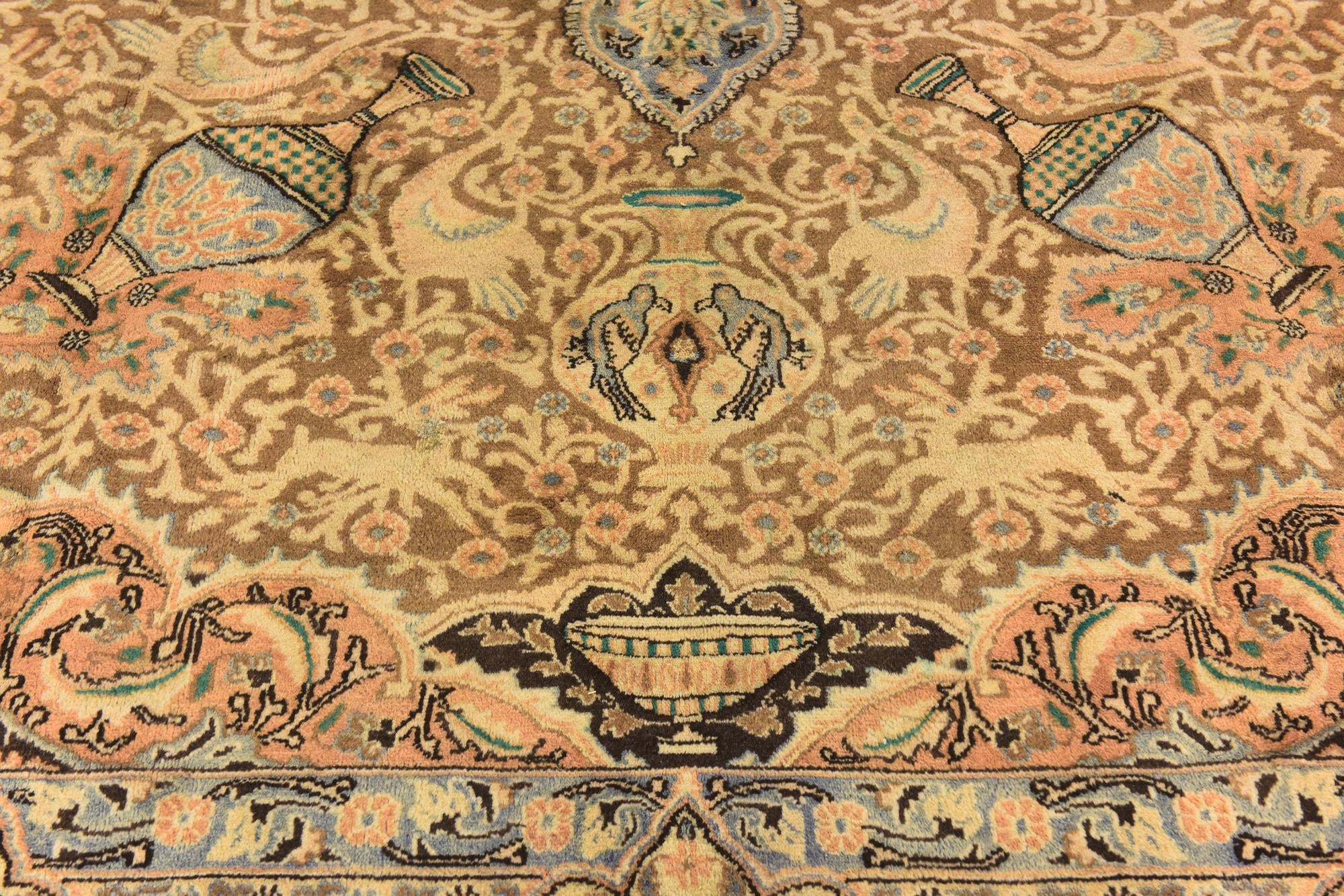 295cm x 390cm Hand Knotted Kashmar Persian Wool Rug