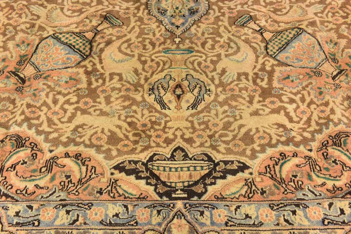 295cm x 390cm Hand Knotted Kashmar Persian Wool Rug