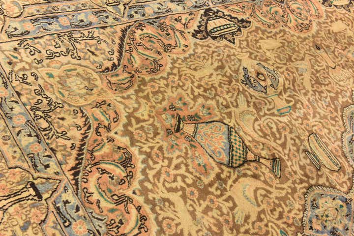 295cm x 390cm Hand Knotted Kashmar Persian Wool Rug