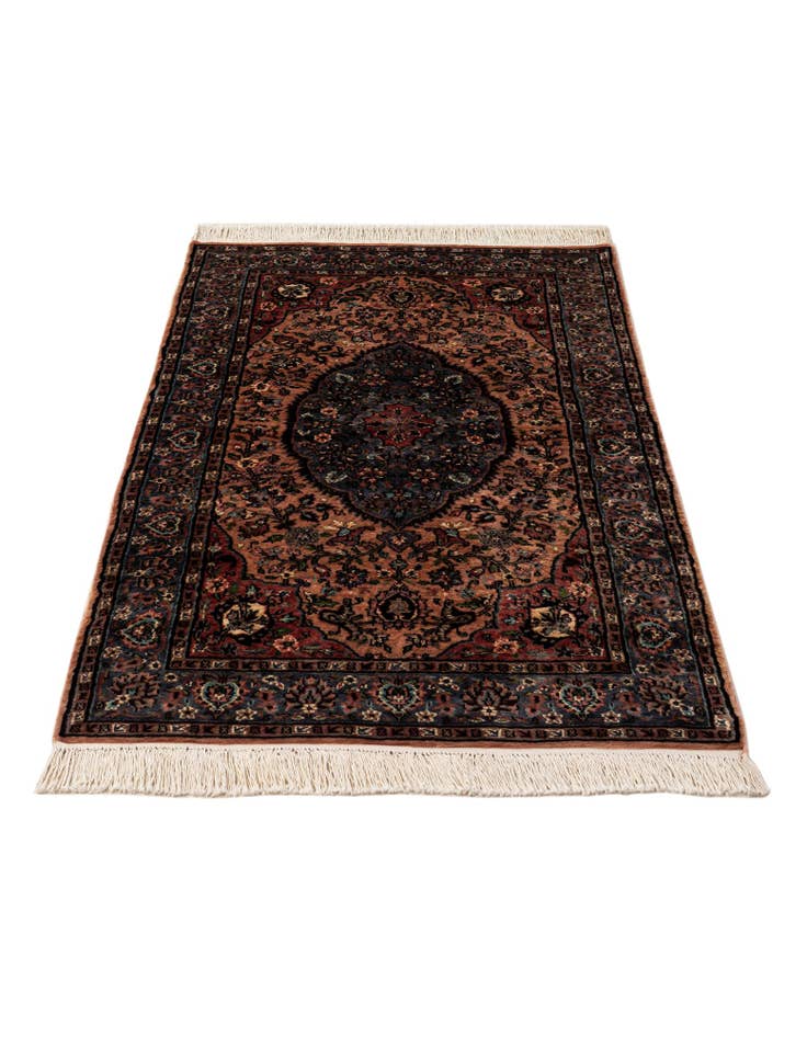 Detail image of 3' 2 x 5' 2  Hand Knotted Kashmir Oriental Rug