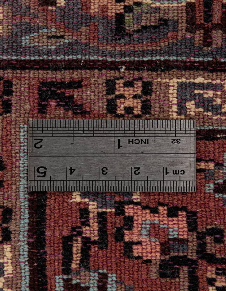 Detail image of 3' 2 x 5' 2  Hand Knotted Kashmir Oriental Rug