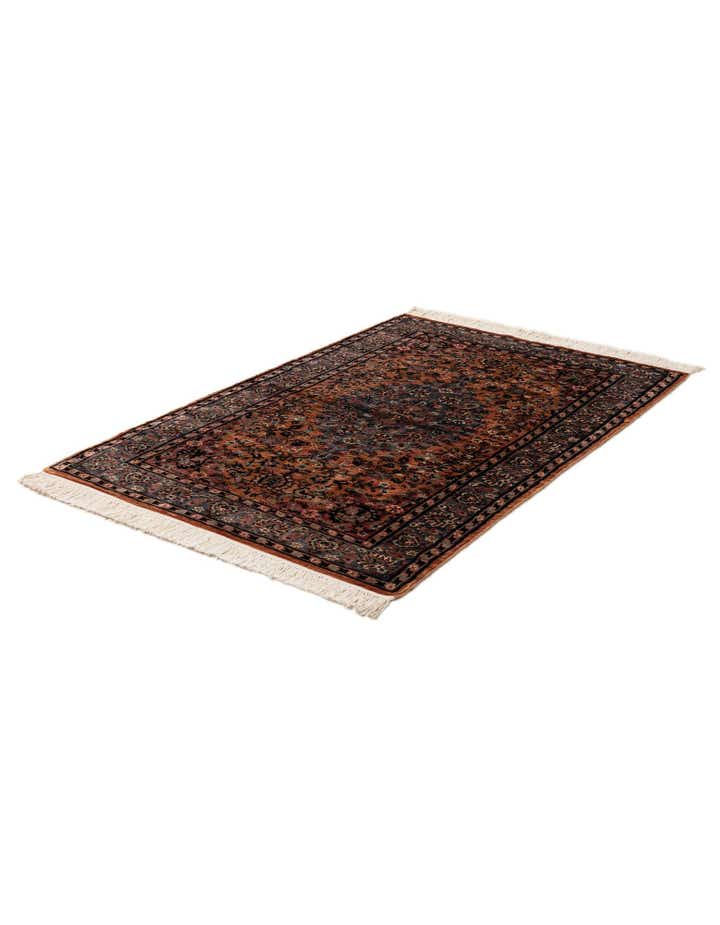 3' 3 x 5' 11 Hand Knotted Kashmir Oriental Rug