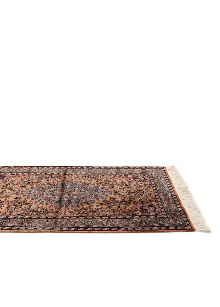 3' 3 x 5' 11 Hand Knotted Kashmir Oriental Rug