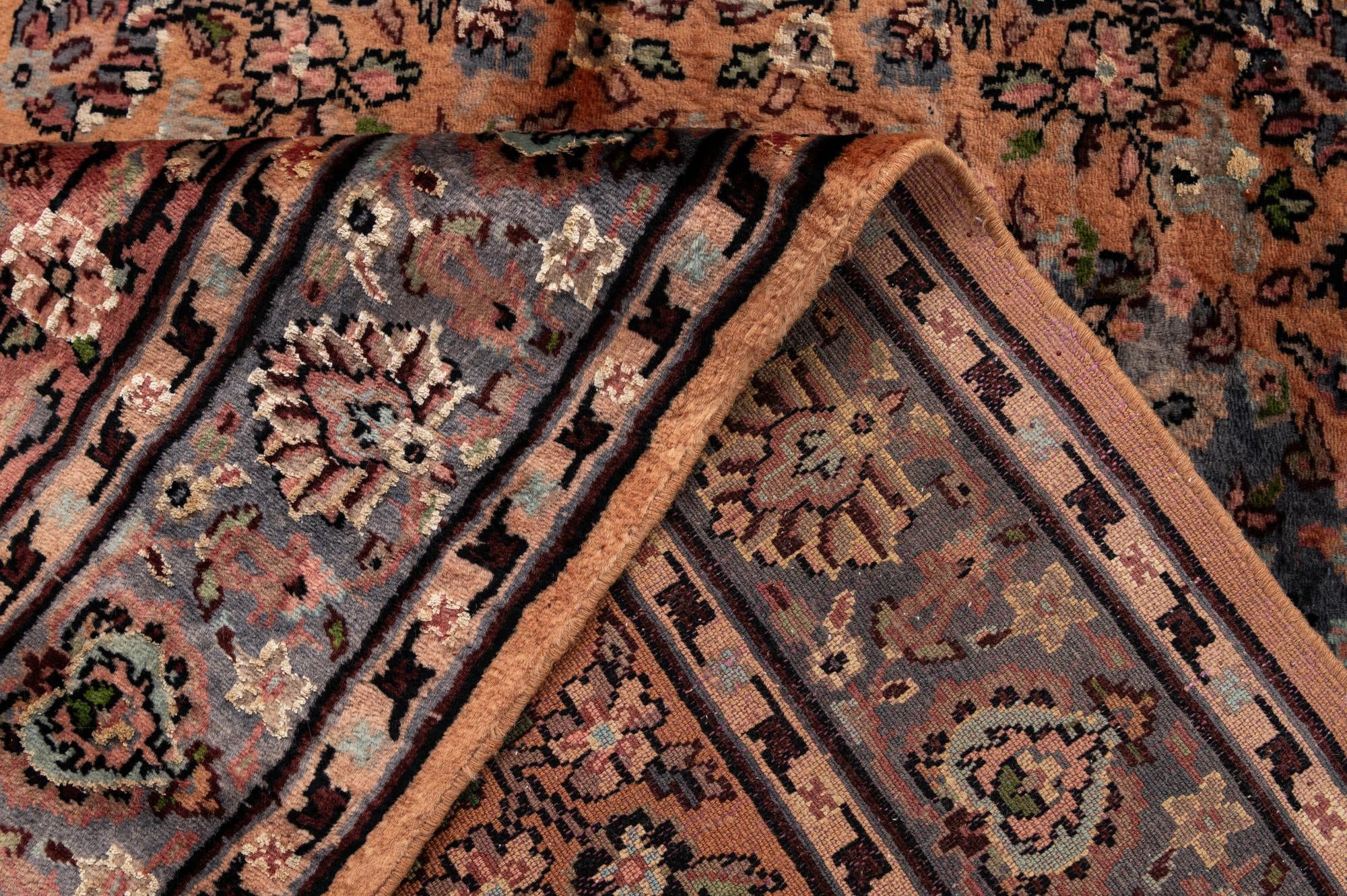 3' 3 x 5' 11 Hand Knotted Kashmir Oriental Rug