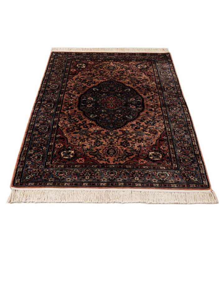 3' 3 x 5' 2 Hand Knotted Kashmir Oriental Rug