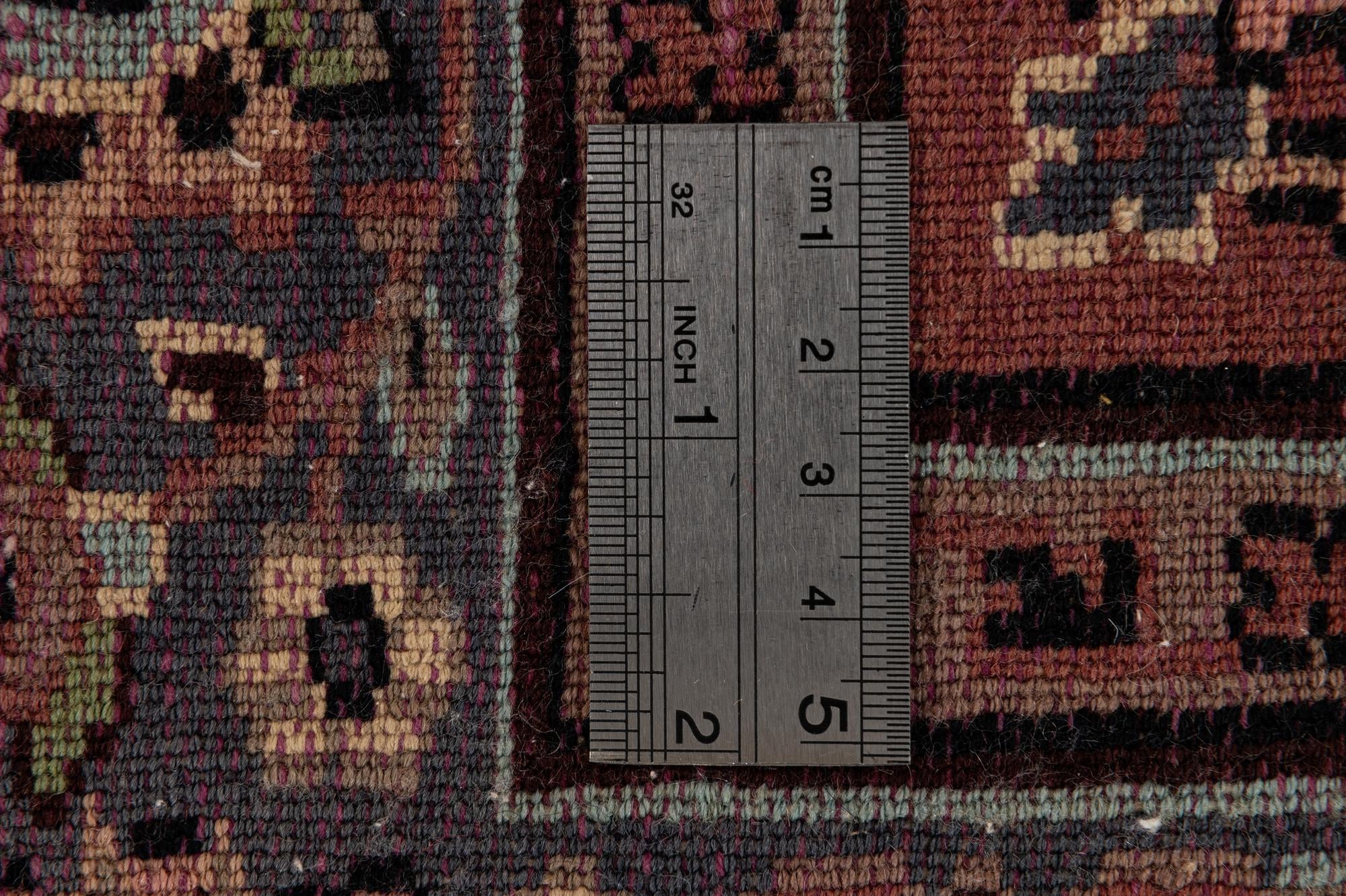 3' 3 x 5' 2 Hand Knotted Kashmir Oriental Rug