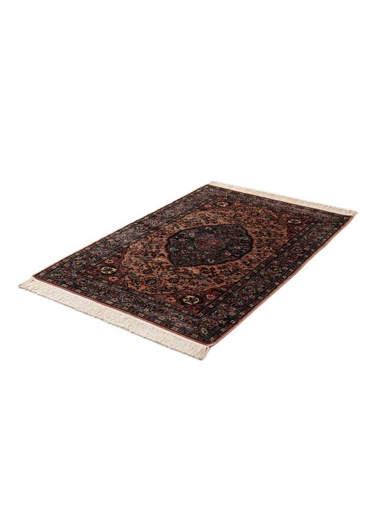 3' 3 x 5' 2 Hand Knotted Kashmir Oriental Rug