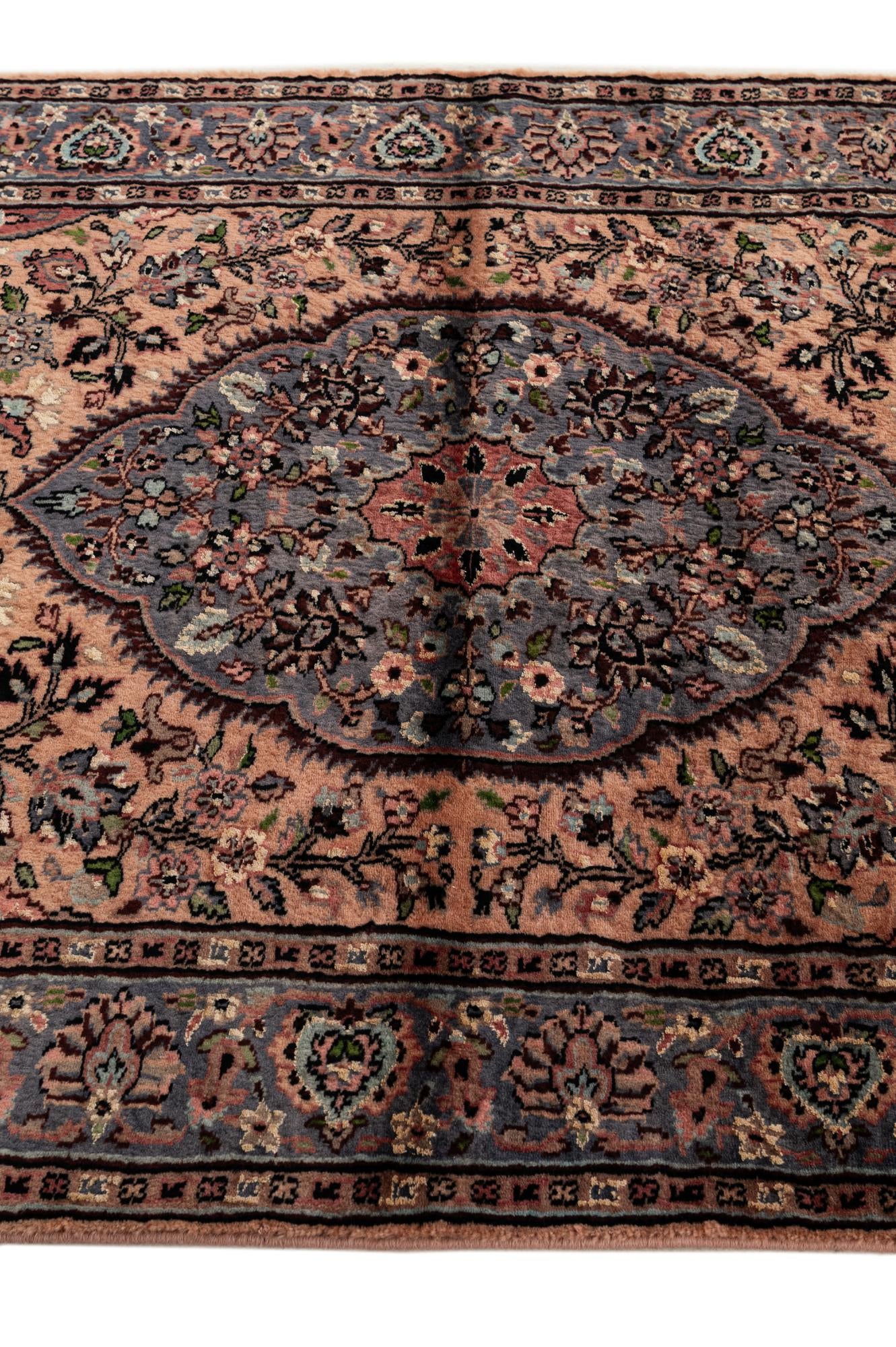 3' 3 x 5' 2 Hand Knotted Kashmir Oriental Rug