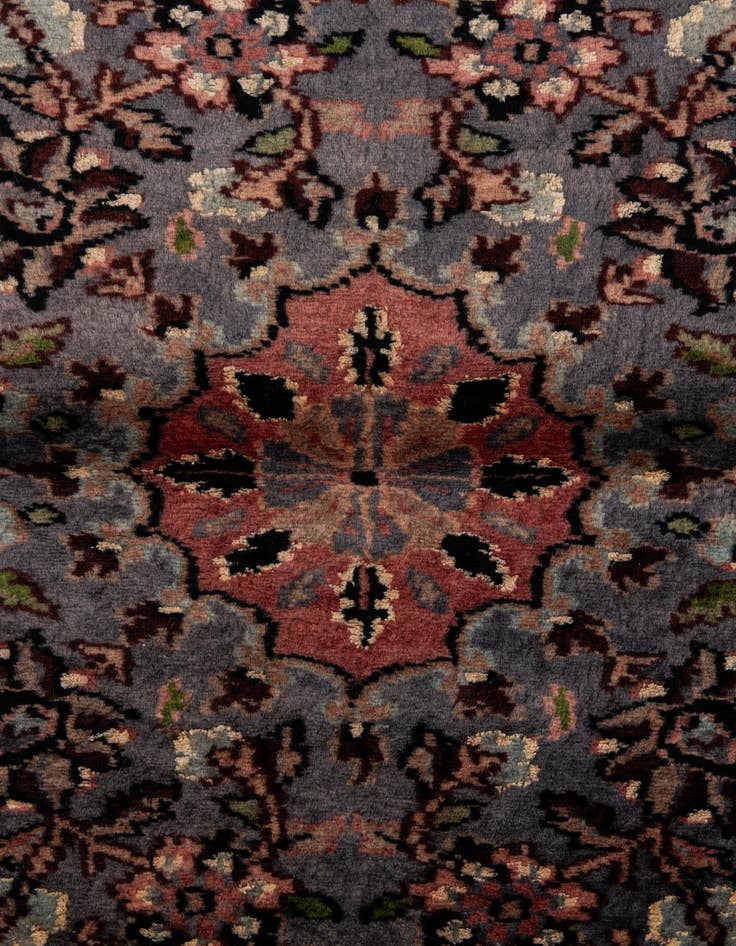 Detail image of 3' 3 x 5' 2  Hand Knotted Kashmir Oriental Rug