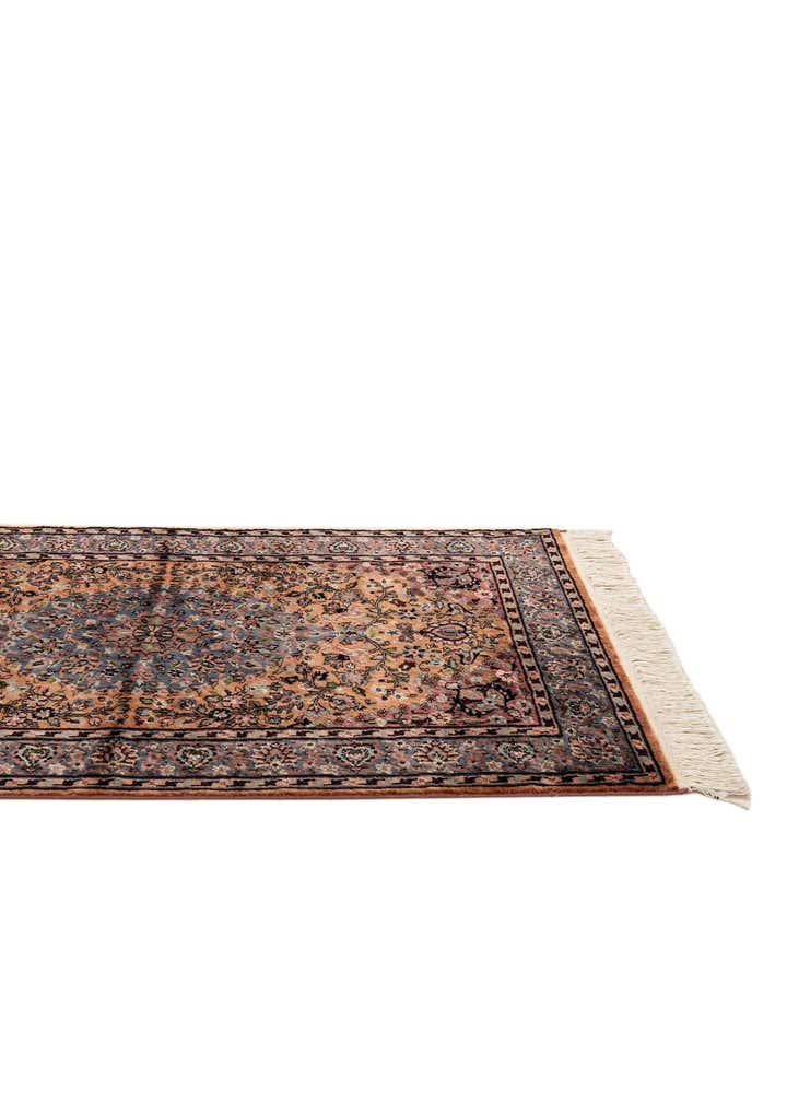 3' 2 x 5' 2 Hand Knotted Kashmir Oriental Rug