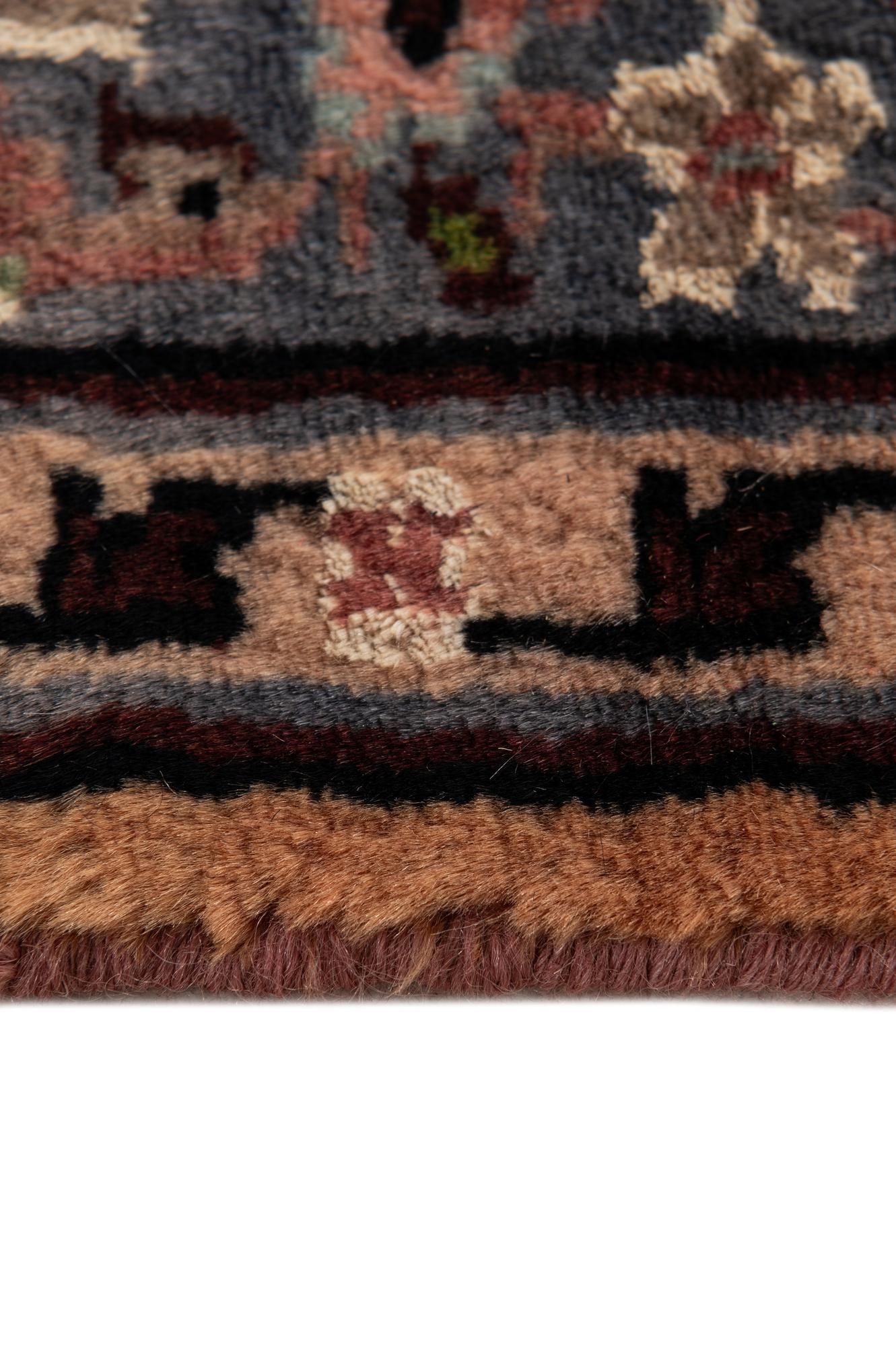 3' 2 x 5' 2 Hand Knotted Kashmir Oriental Rug