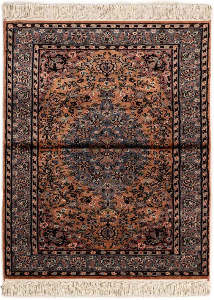 3' 2 x 5' 2 Hand Knotted Kashmir Oriental Rug