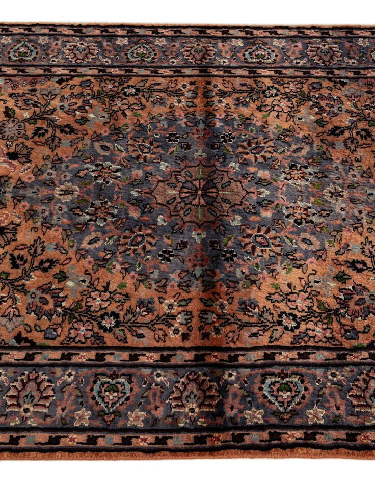Detail image of 3' 3 x 4' 10  Hand Knotted Kashmir Oriental Rug