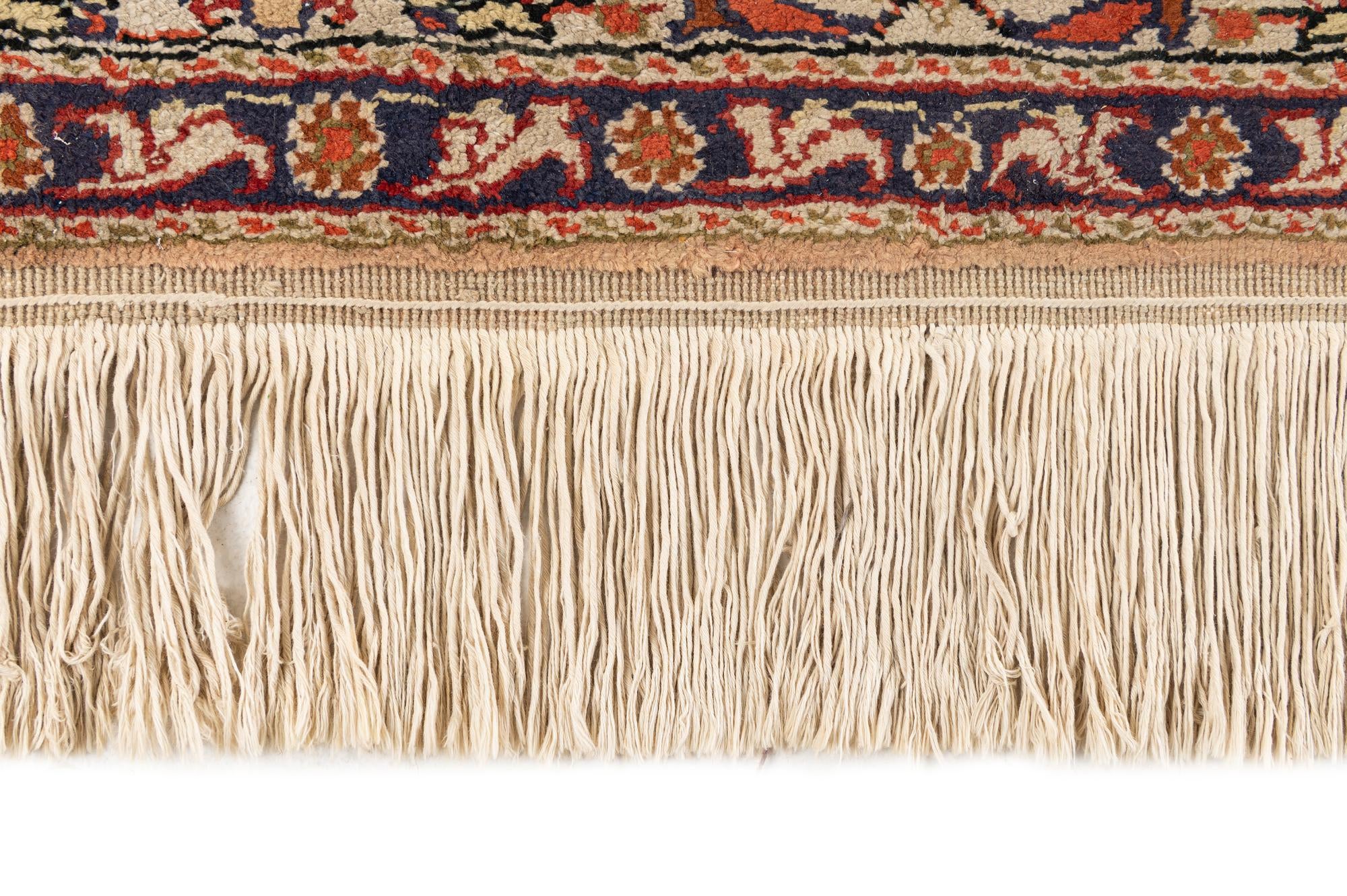 3' x 4' 5 Hand Knotted Kashmir Oriental Wool Rug