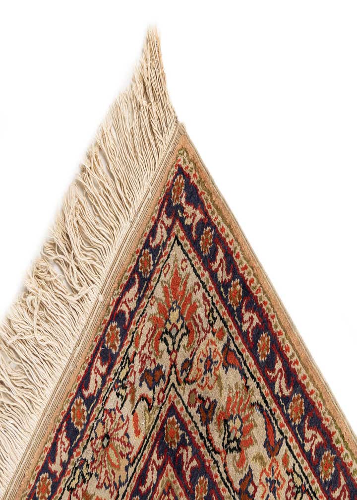 3' x 4' 5 Hand Knotted Kashmir Oriental Wool Rug