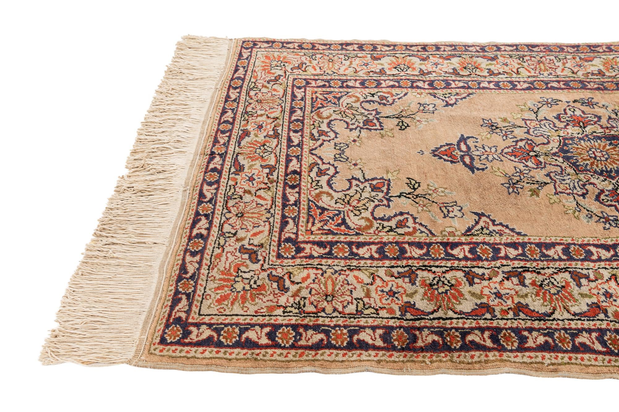 3' x 4' 5 Hand Knotted Kashmir Oriental Wool Rug