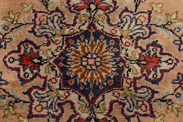 3' x 4' 5 Hand Knotted Kashmir Oriental Wool Rug
