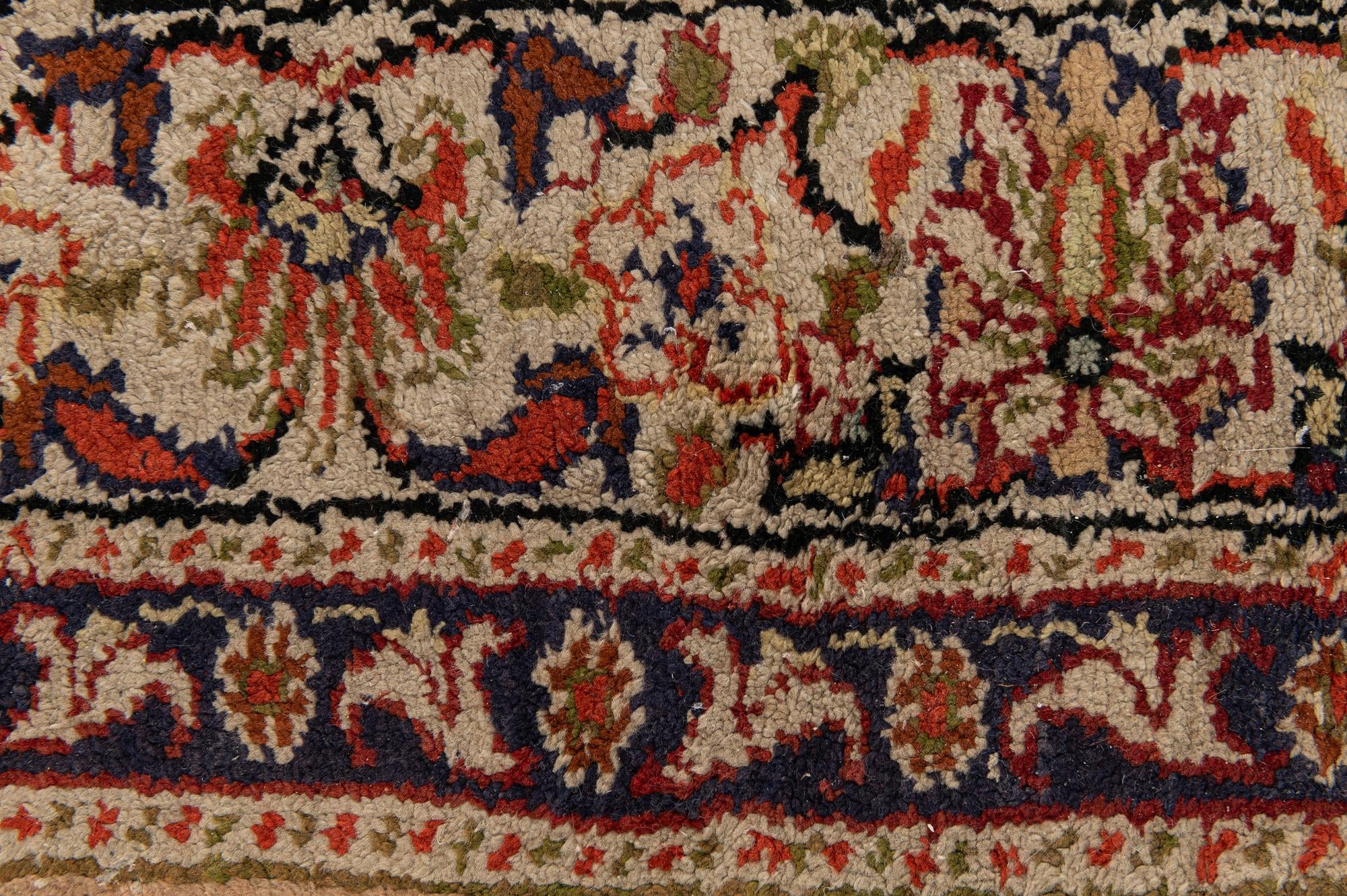 3' x 4' 5 Hand Knotted Kashmir Oriental Wool Rug