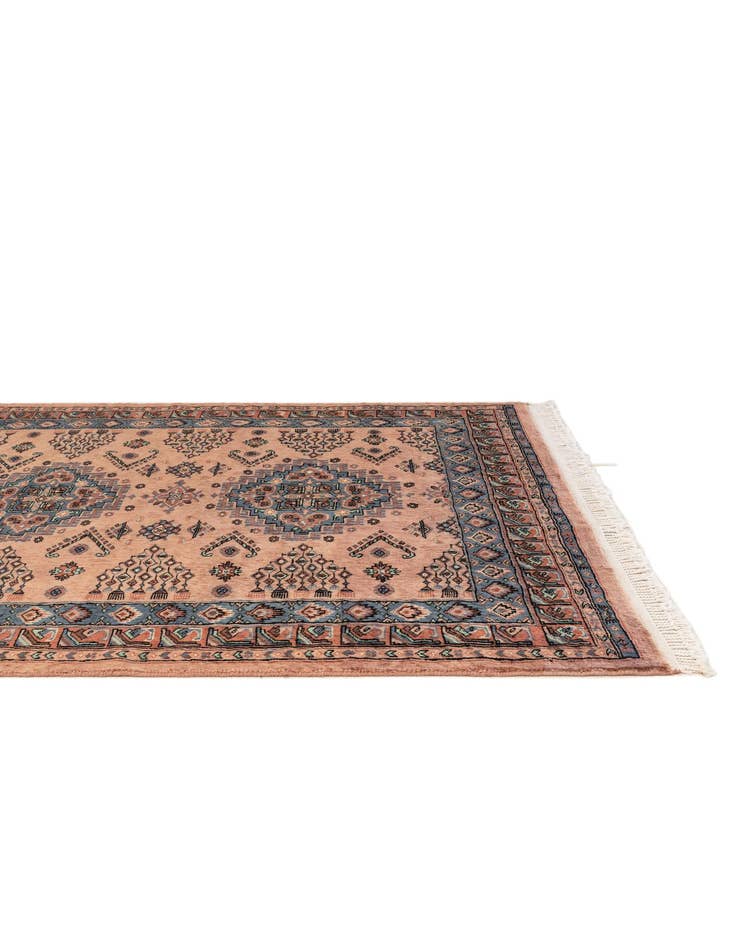 Detail image of 4' 2 x 6' 2  Hand Knotted Kazak Wool Rug