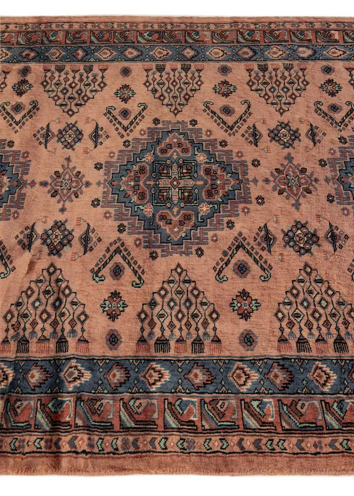 4' 2 x 6' 2 Hand Knotted Kazak Wool Rug