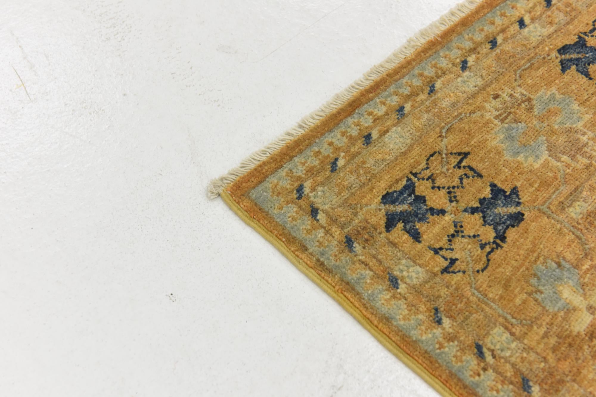 4' 10 x 6' 6 Hand Knotted Kazak Rug