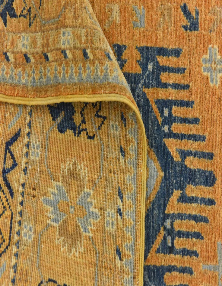 Detail image of 4' 10 x 6' 6  Hand Knotted Kazak Rug