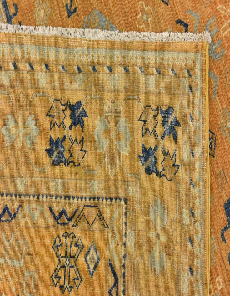 Detail image of 4' 10 x 6' 6 Hand Knotted Kazak Rug