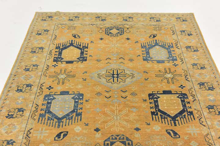4' 10 x 6' 6 Hand Knotted Kazak Rug