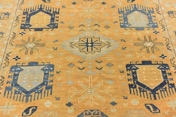 4' 10 x 6' 6 Hand Knotted Kazak Rug
